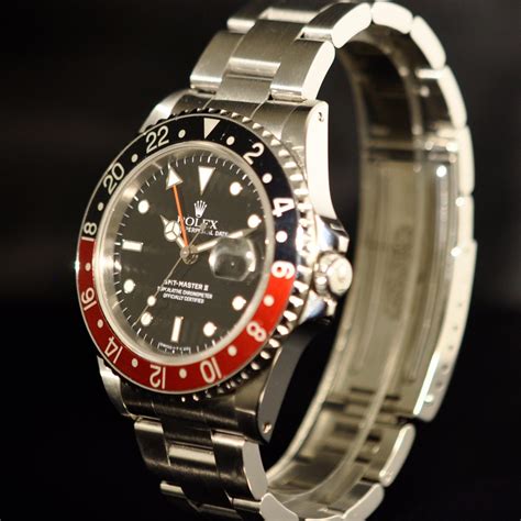 rolex gmt master ii ref 16710 with coke bezel insert|rolex gmt pepsi 16710.